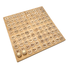 **Pre-order (Ships in 1-2 Weeks)**Hundred Frame Coin Pockets Set with Counting and Alphabet Coins