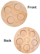 Double-Sided Wooden Life Cycle Board