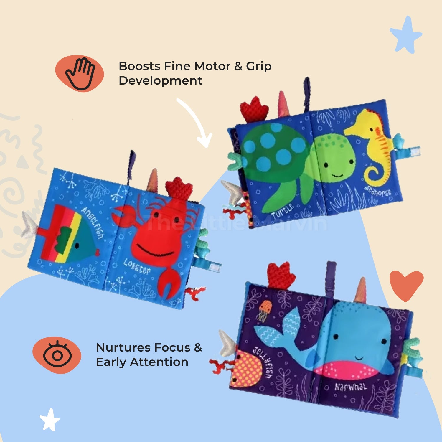 Marvin's' Baby Soft Book