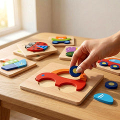 Montessori Happy Puzzles (6 Pack)