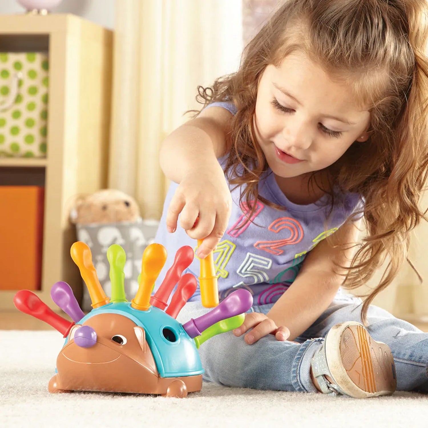 Montessori Hedgehog Learning Toy
