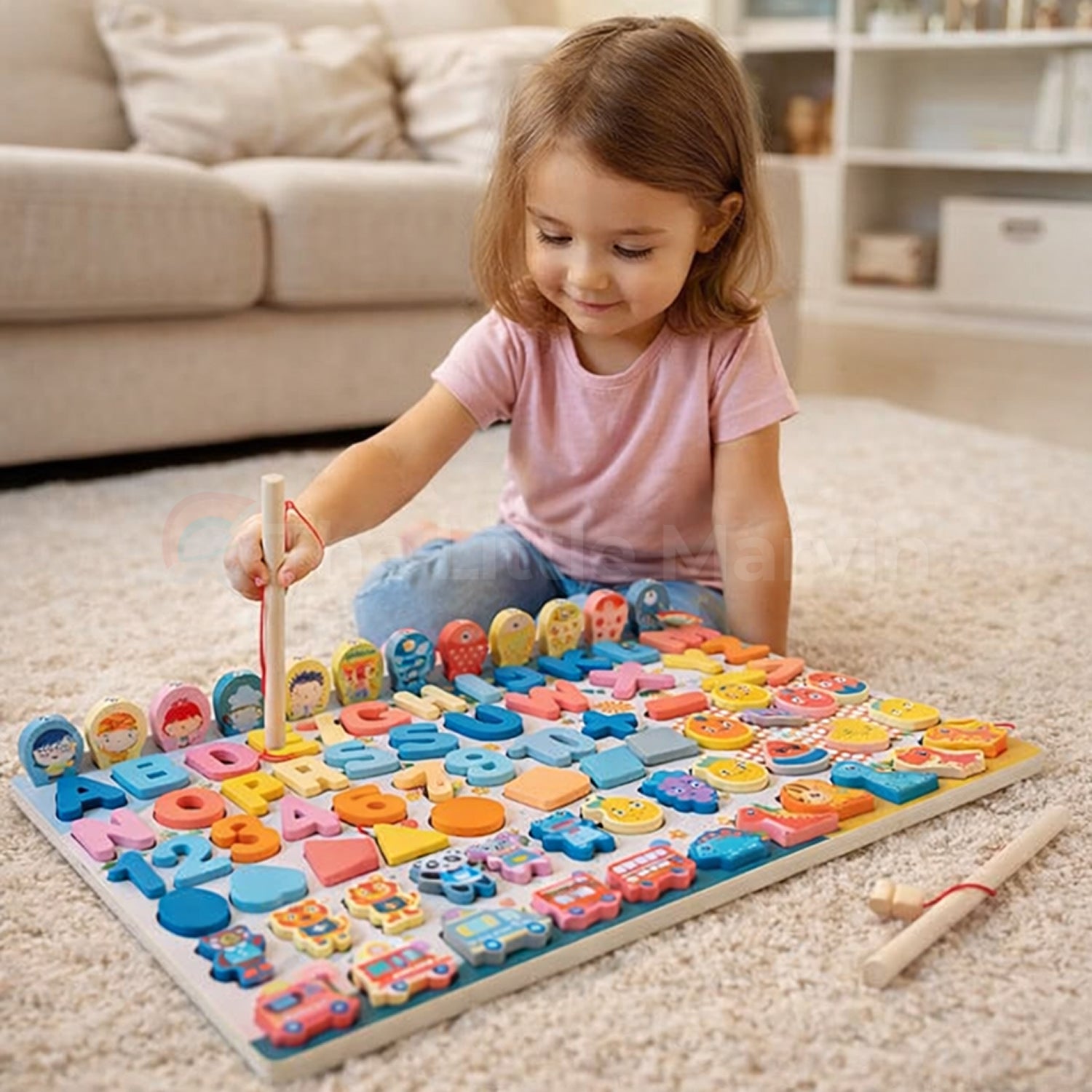 Montessori Activity Learning Board