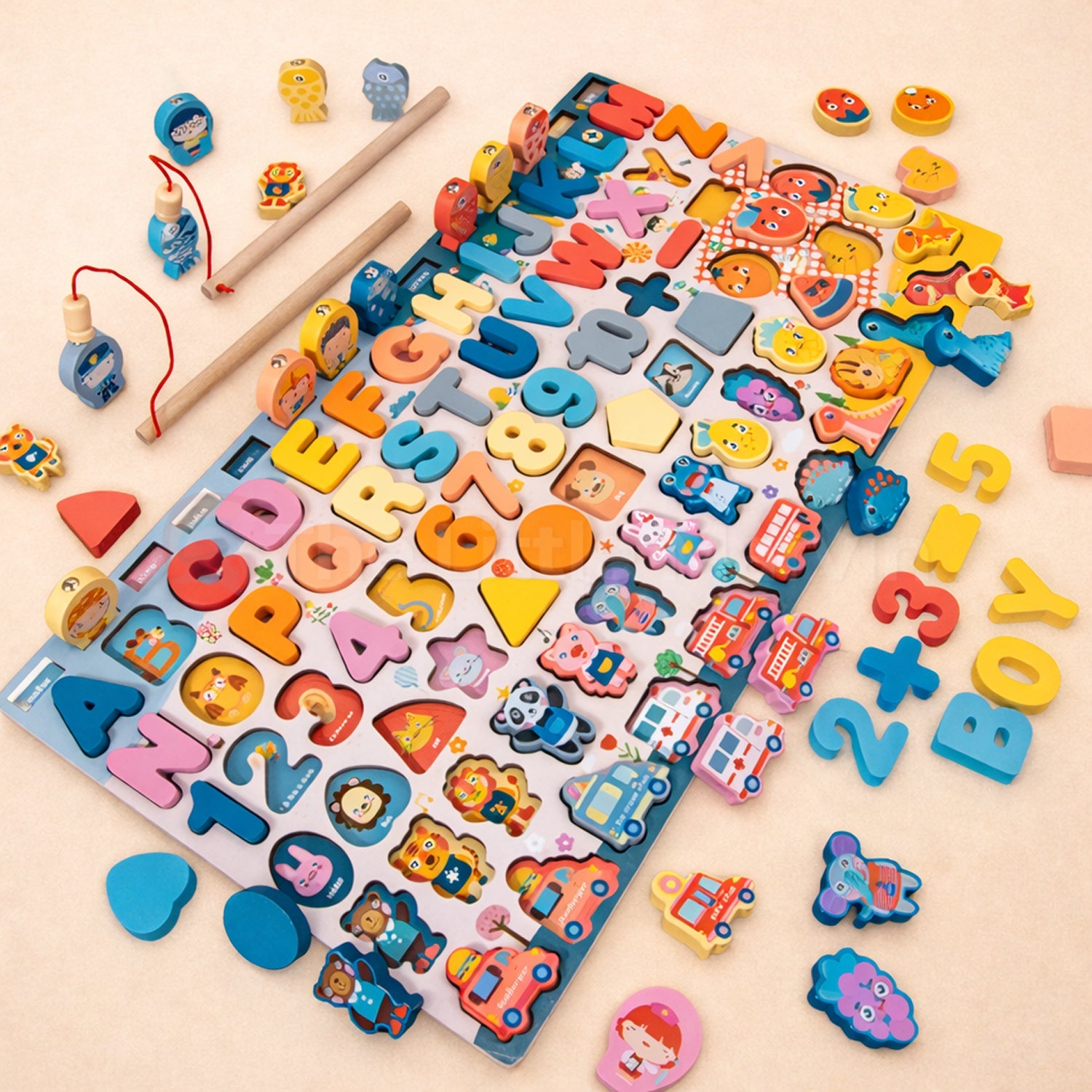 Montessori Activity Learning Board