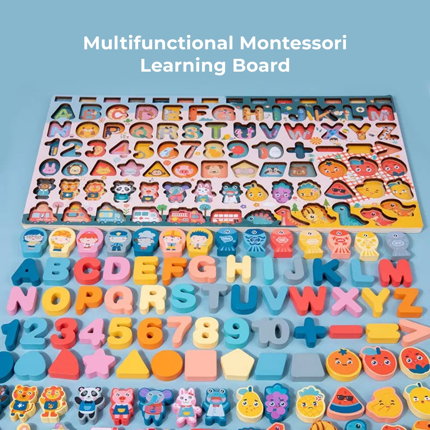 Montessori Activity Learning Board
