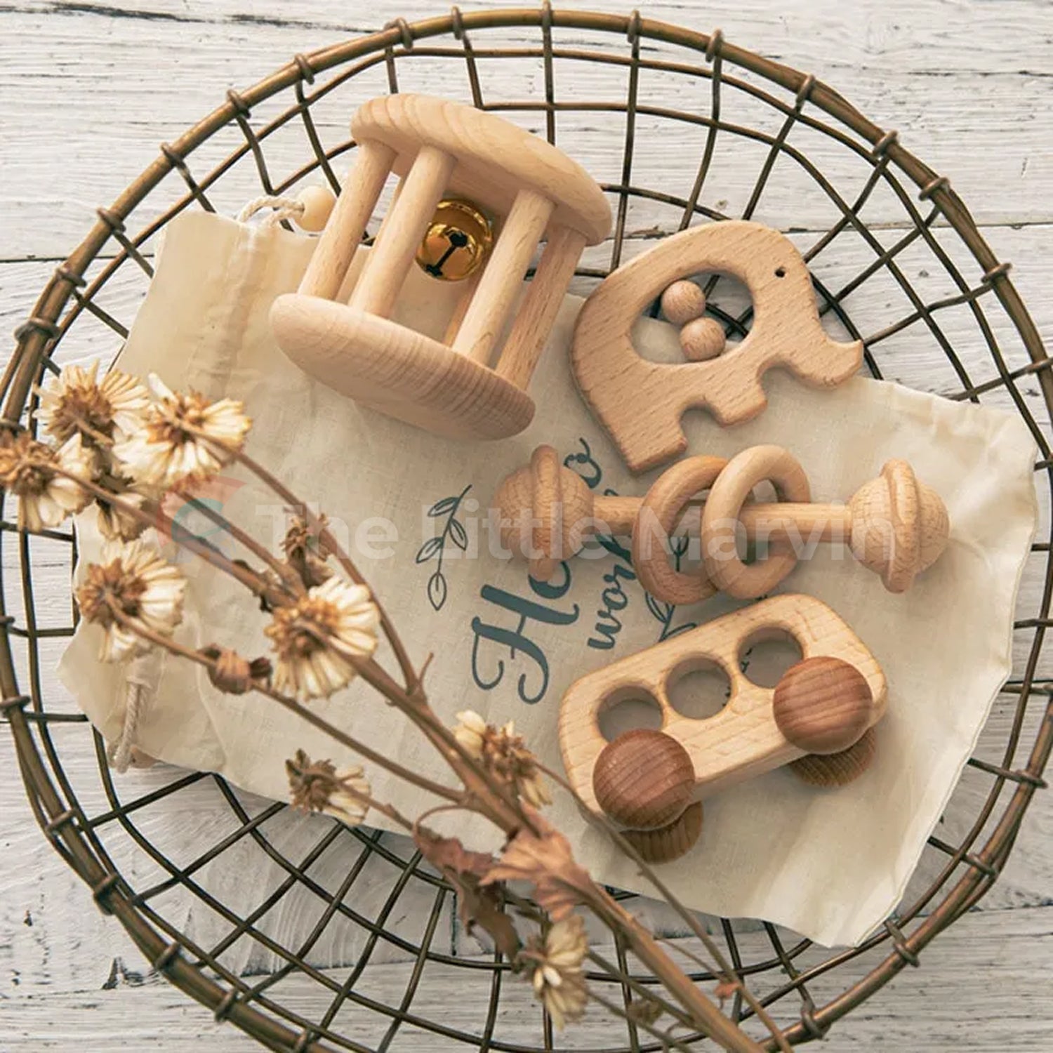 Montessori Baby Rattles