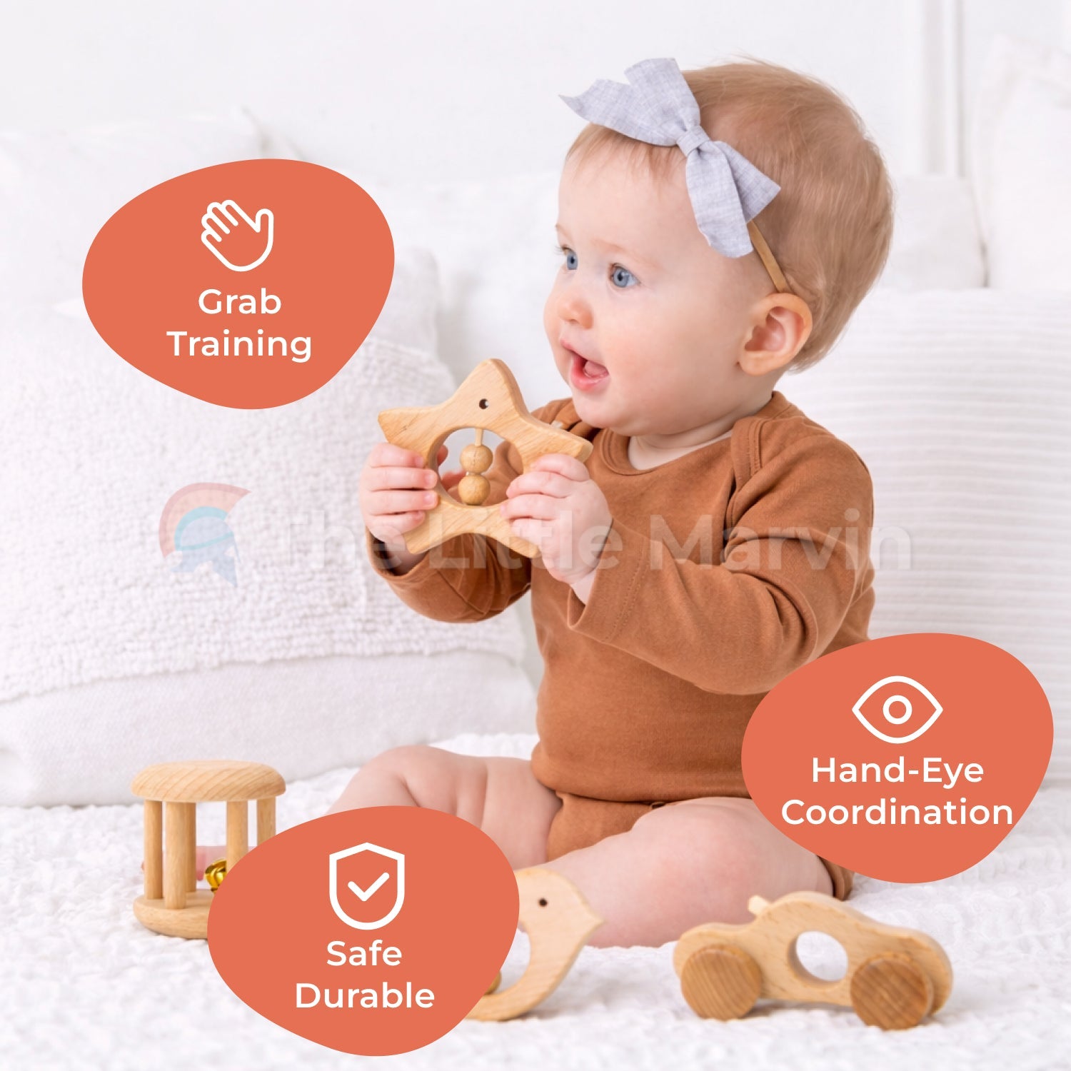 Montessori Baby Rattles