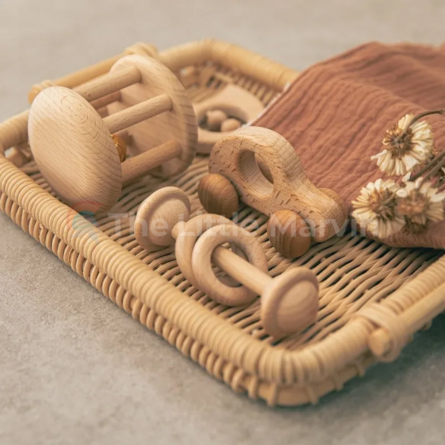 Montessori Baby Rattles