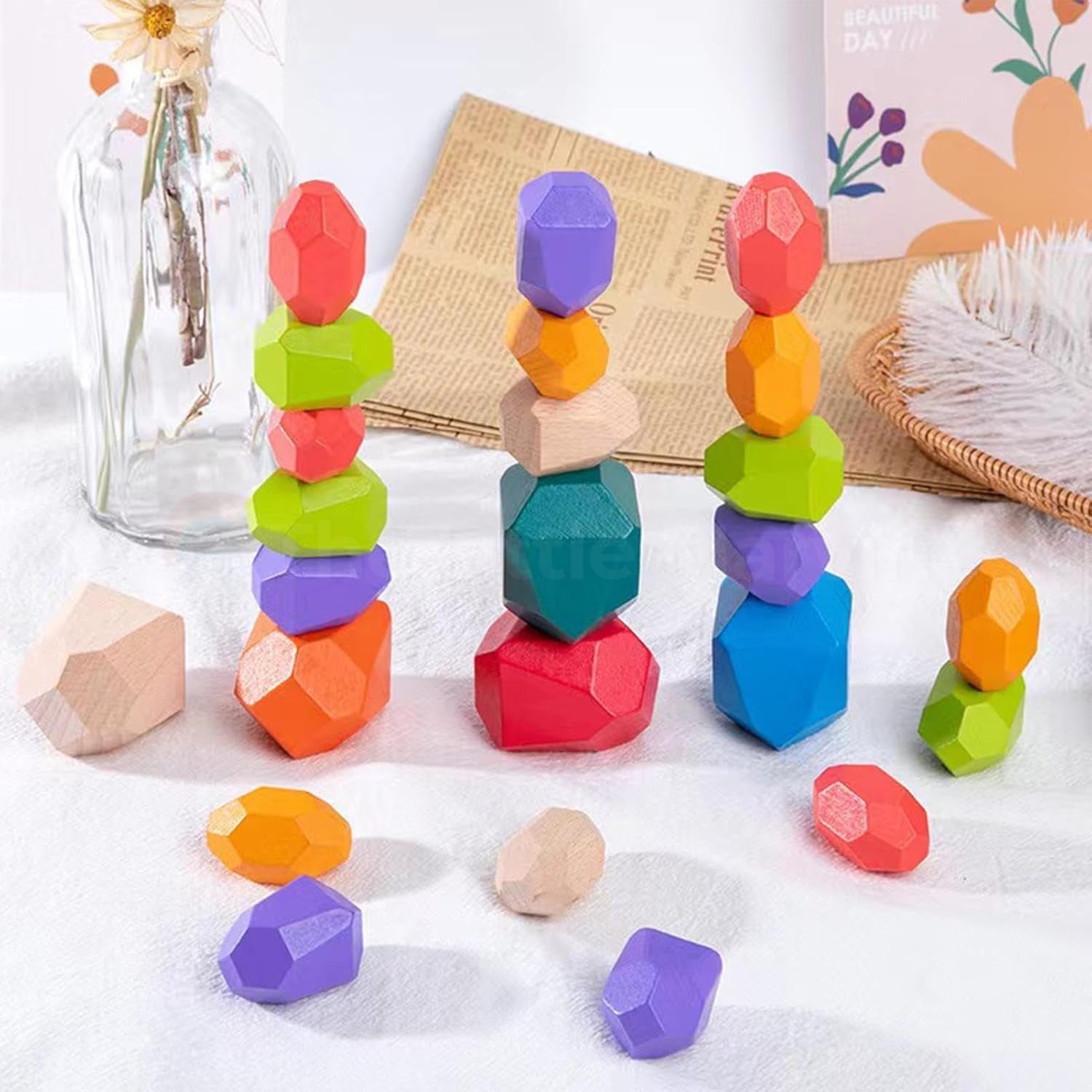 Montessori Balancing Stones