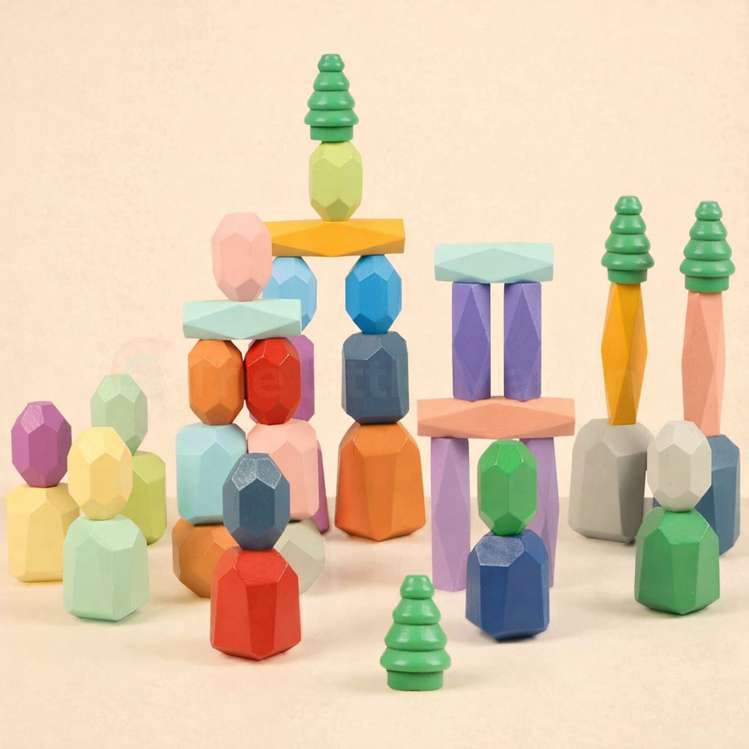 Montessori Balancing Stones