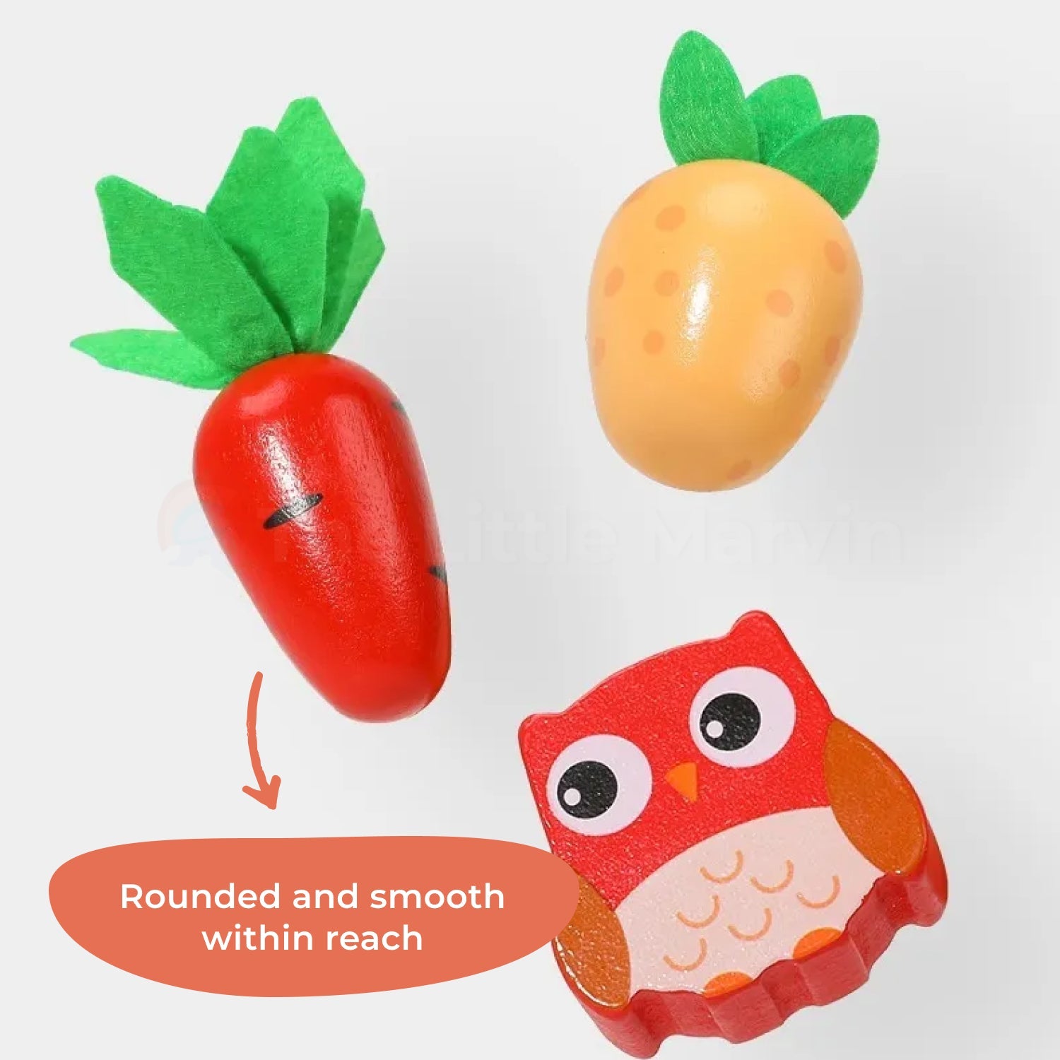 Montessori Carrot Harvest Toy