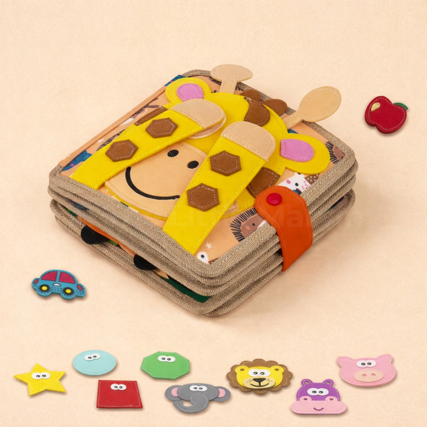 Montessori Giraffe Activity Book