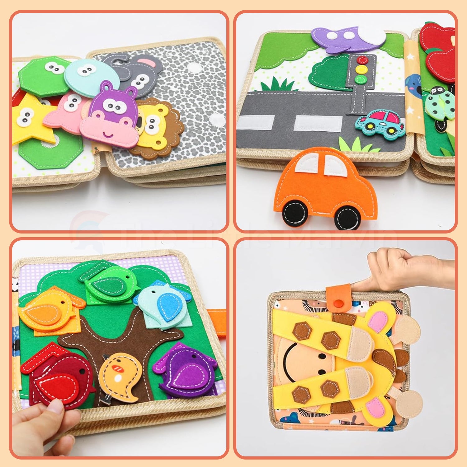 Montessori Giraffe Activity Book