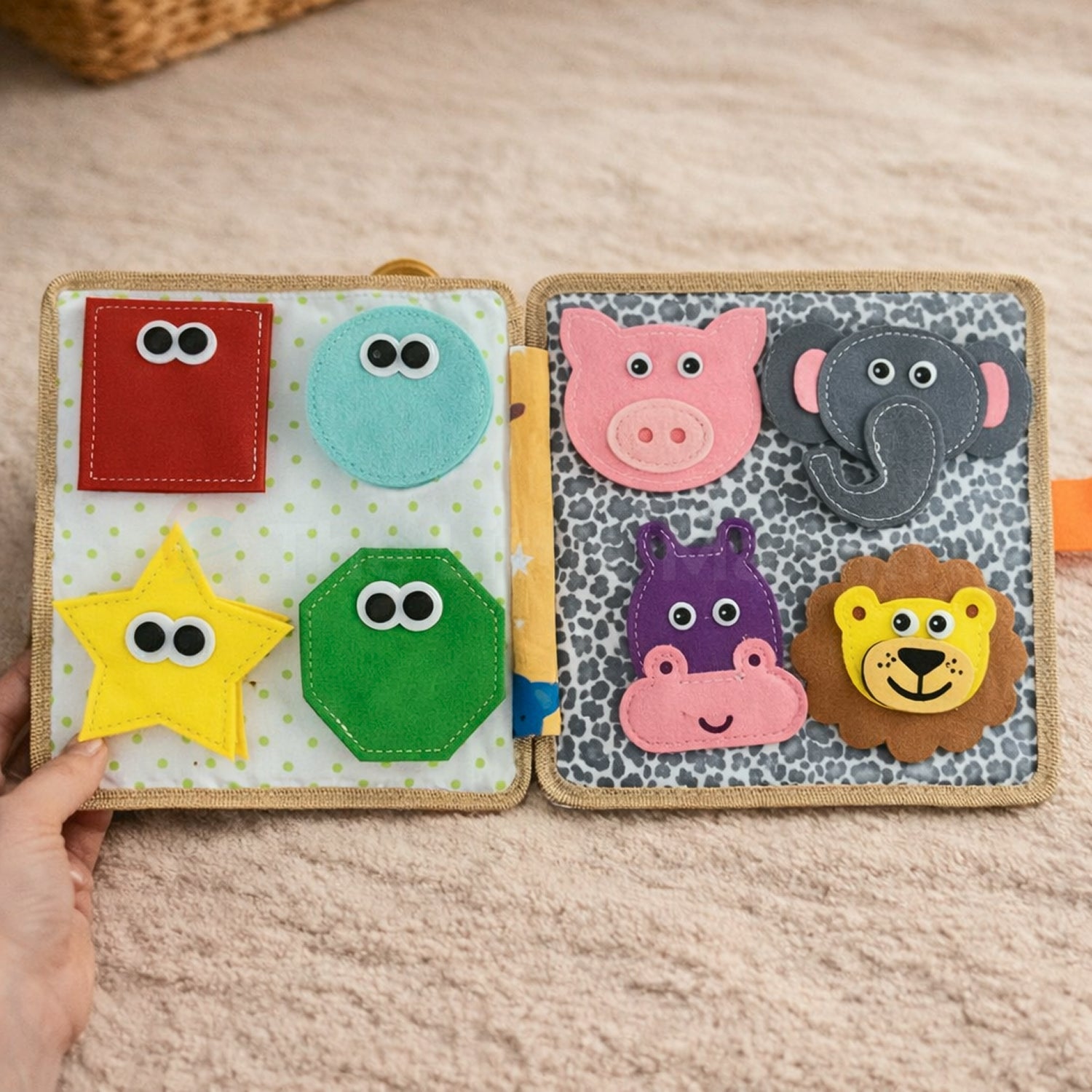 Montessori Giraffe Activity Book