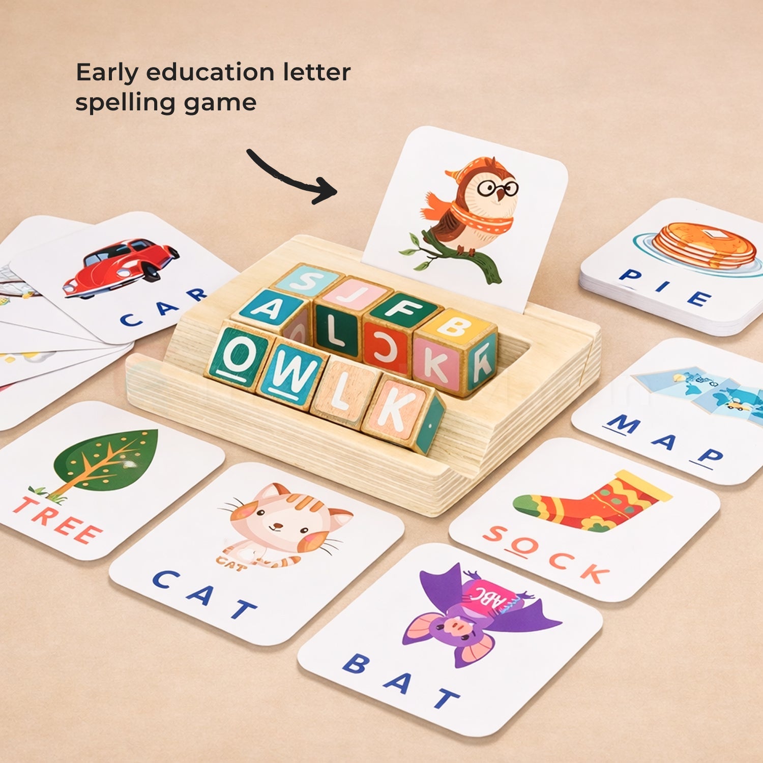Montessori Letter & Number Learning Toy