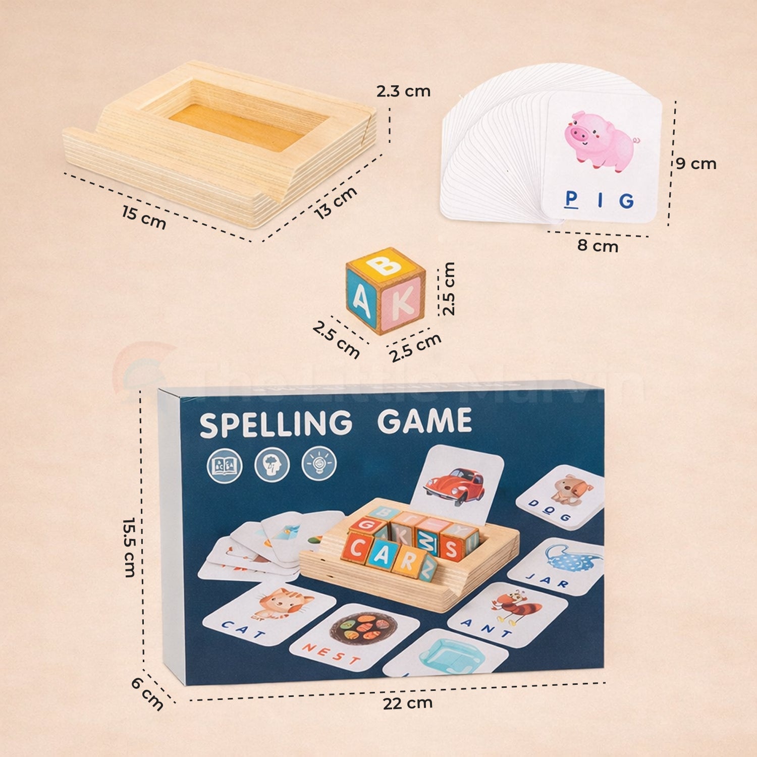 Montessori Letter & Number Learning Toy