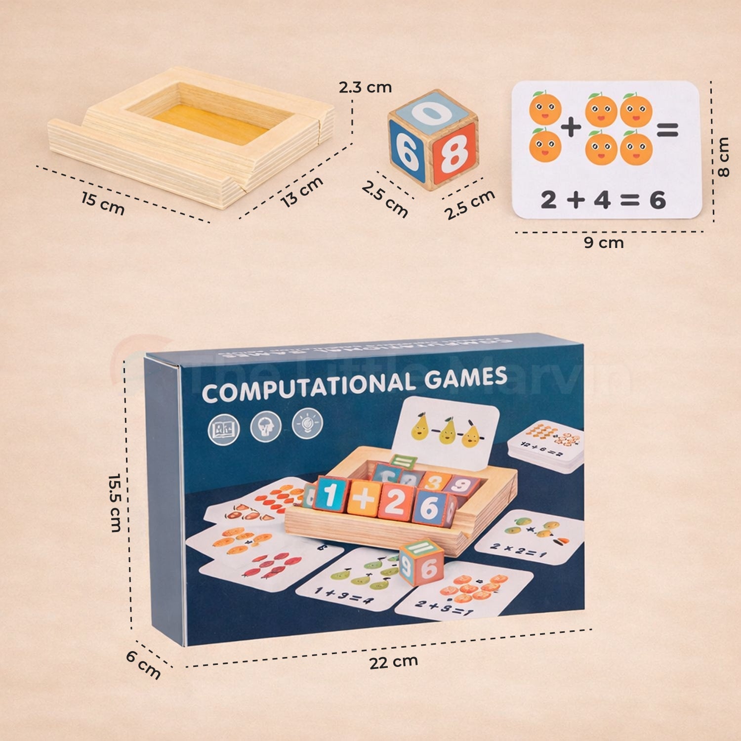 Montessori Letter & Number Learning Toy