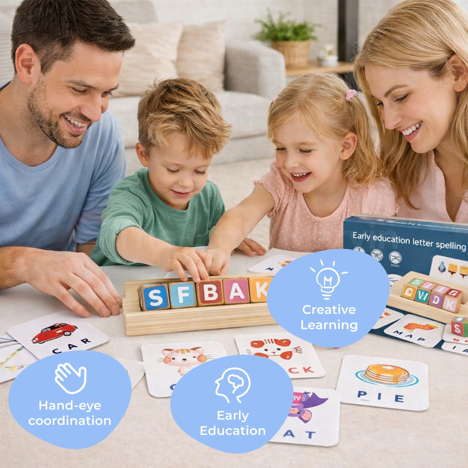 Montessori Letter & Number Learning Toy