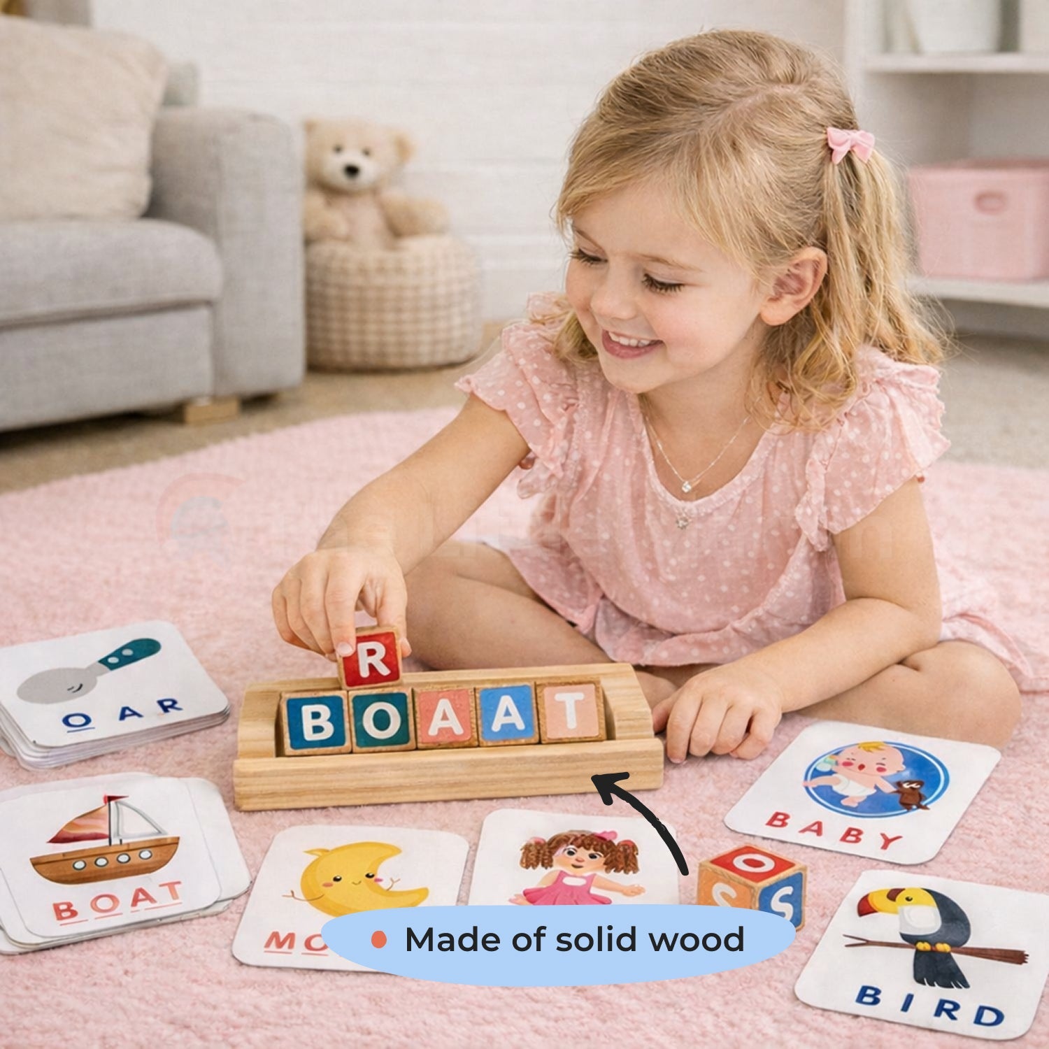 Montessori Letter & Number Learning Toy