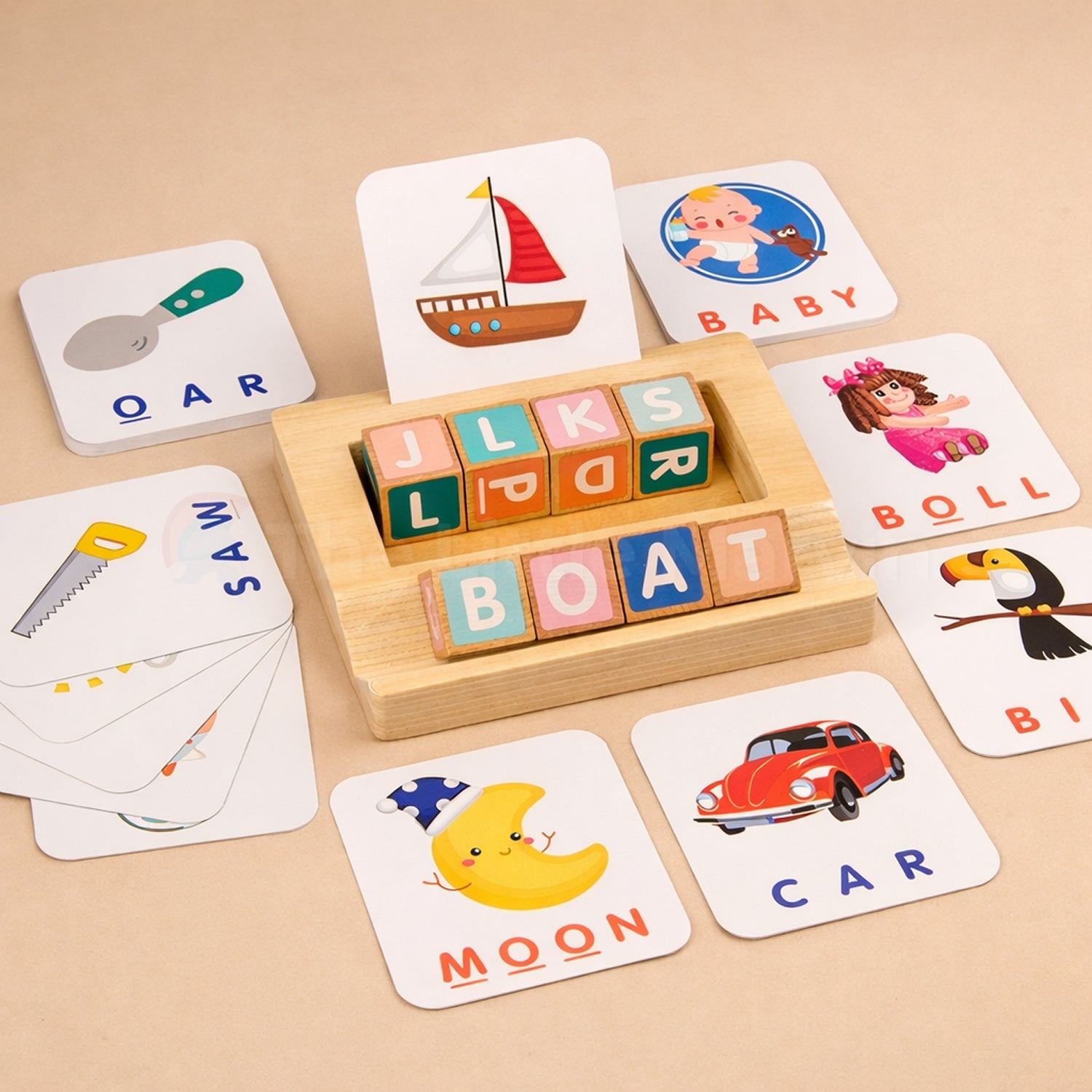 Montessori Letter & Number Learning Toy