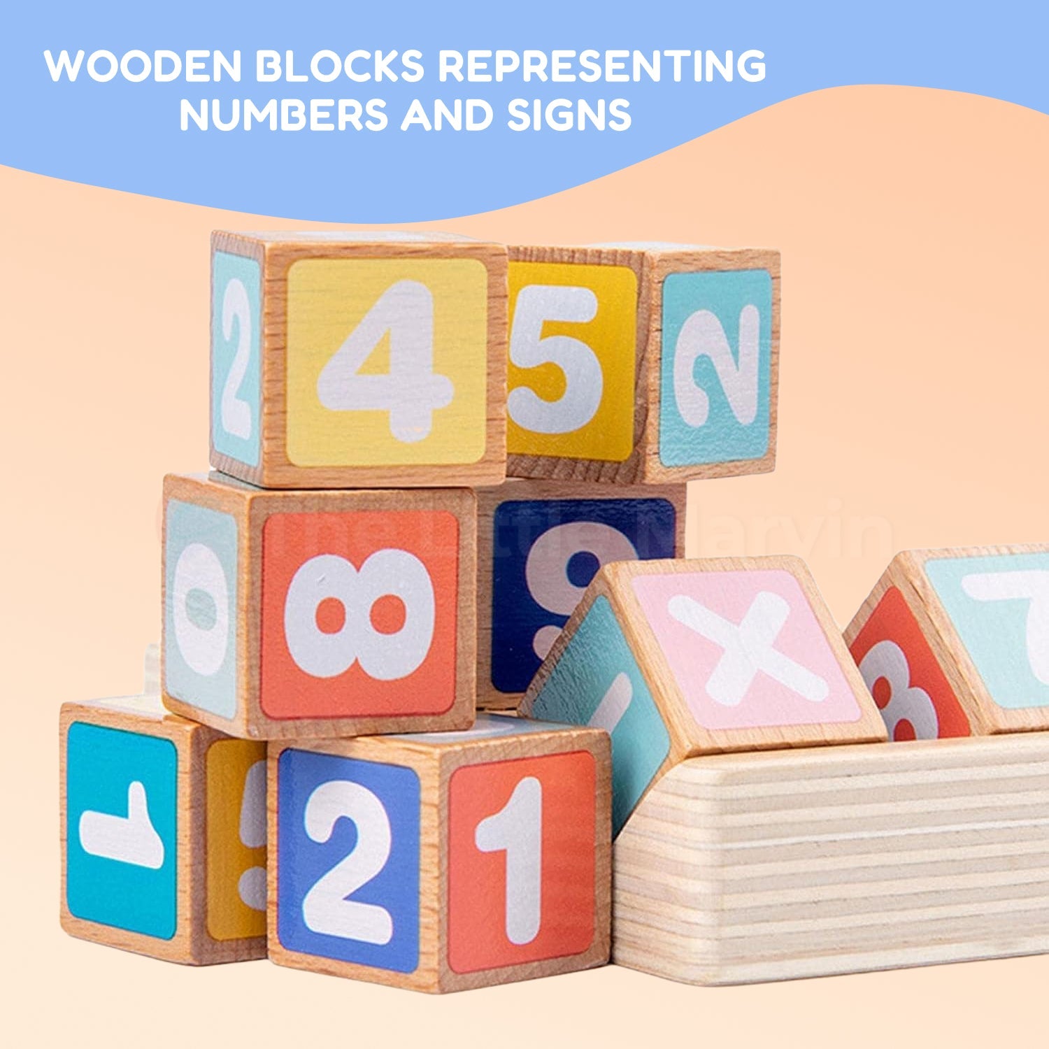 Montessori Letter & Number Learning Toy