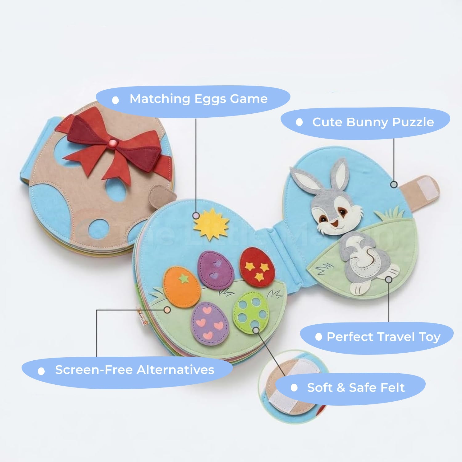 Montessori Rabbit Busy Book