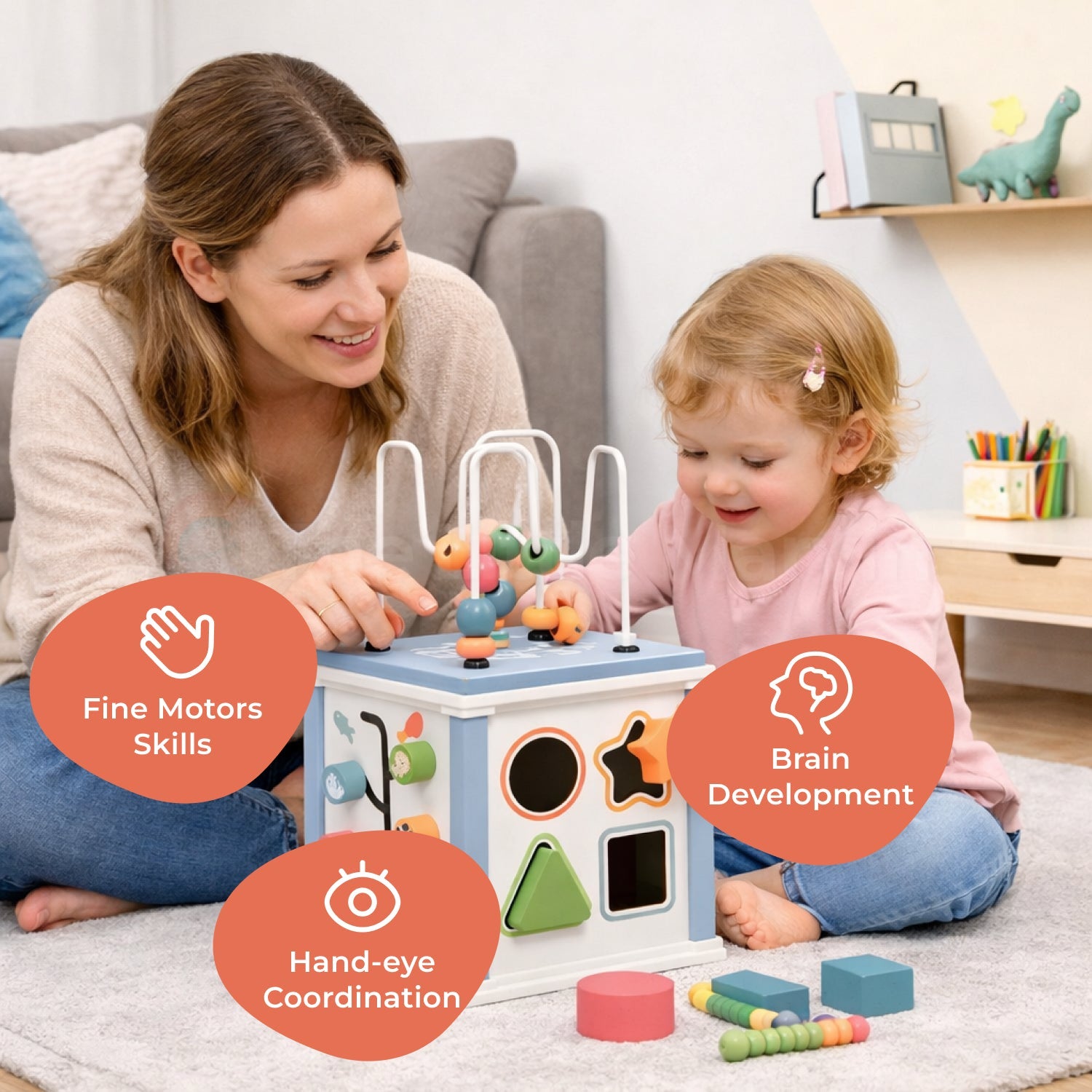 Montessori Busy Board Box