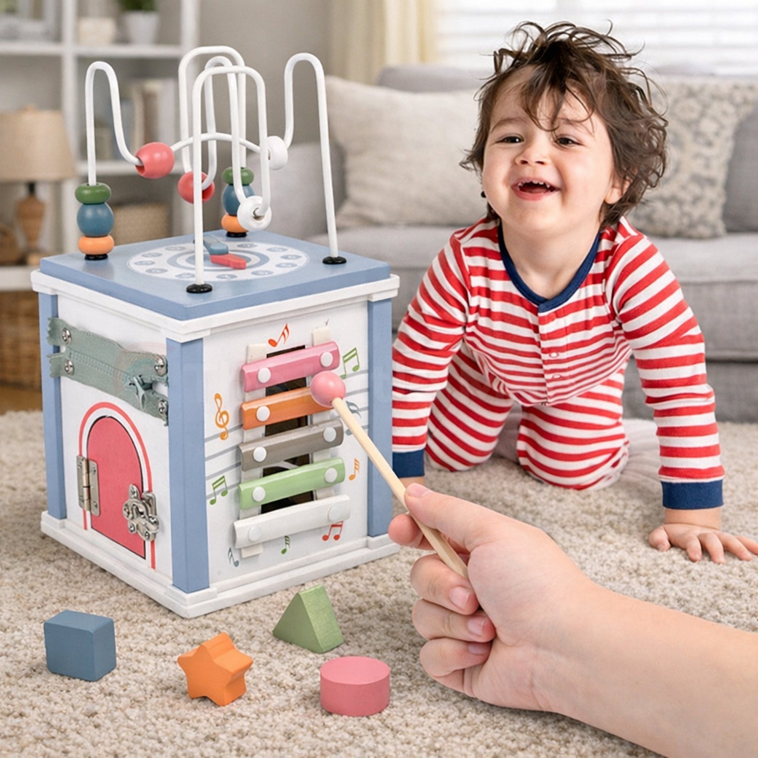 Montessori Busy Board Box