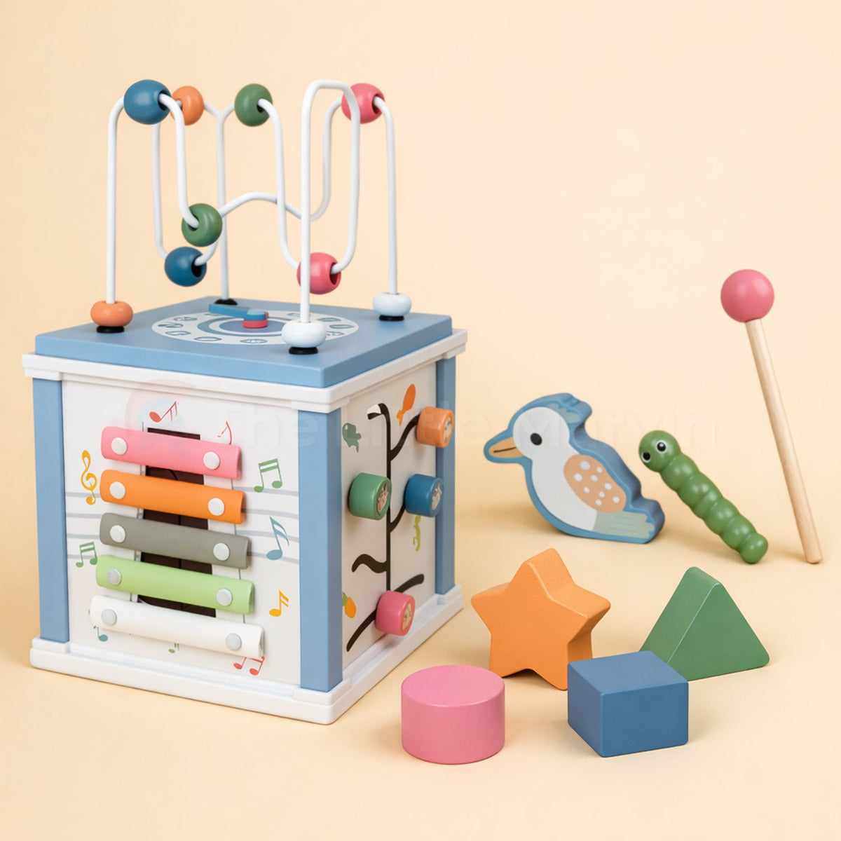 Montessori Busy Board Box