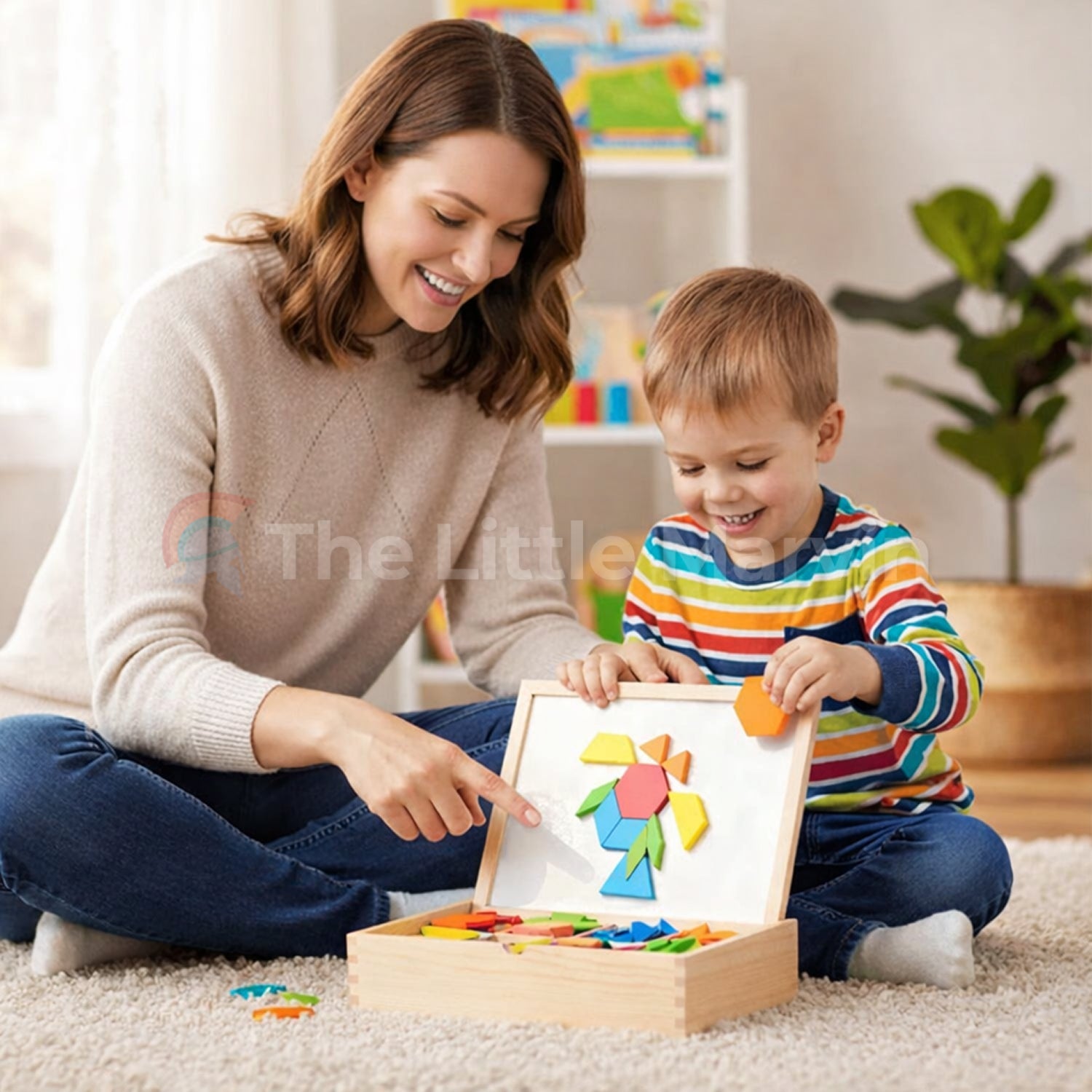 Wooden Tangram Puzzle