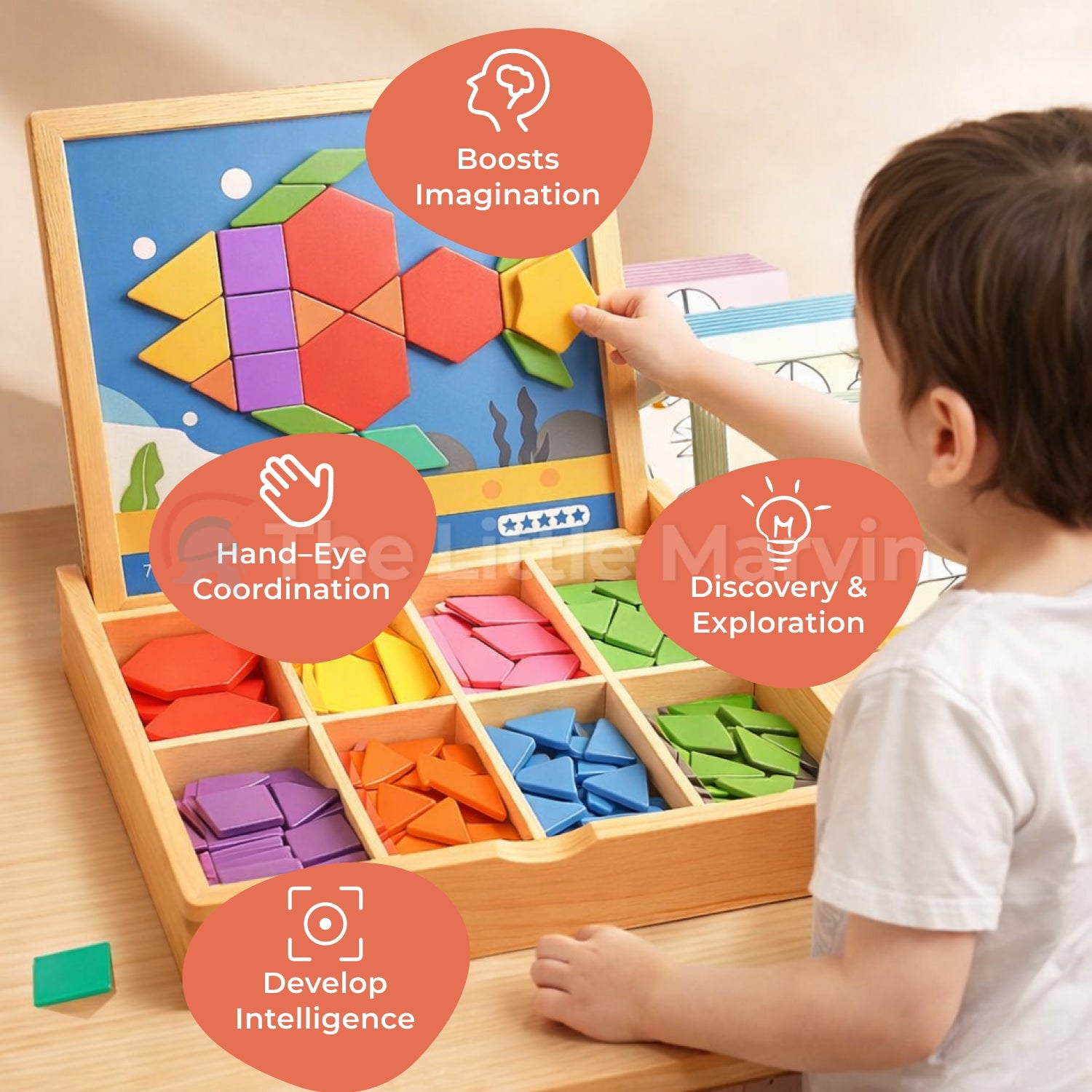 Wooden Tangram Puzzle