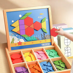 Wooden Tangram Puzzle