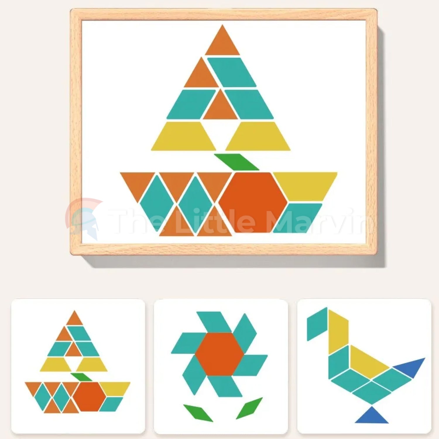 Wooden Tangram Puzzle