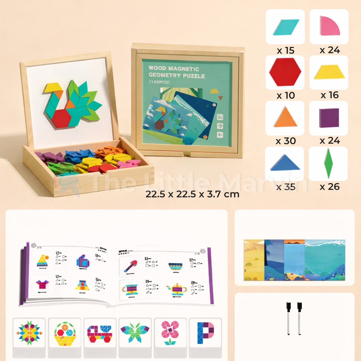 Wooden Tangram Puzzle