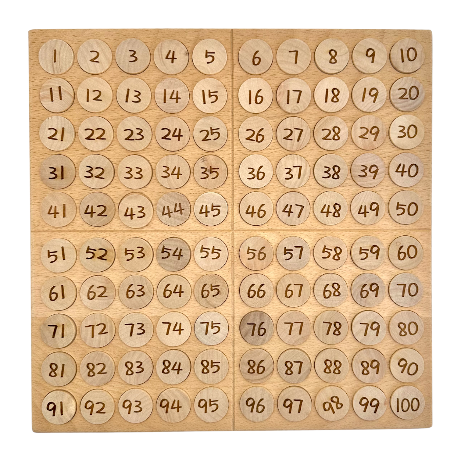 **Pre-order (Ships in 1-2 Weeks)**Hundred Frame Coin Pockets Set with Counting and Alphabet Coins