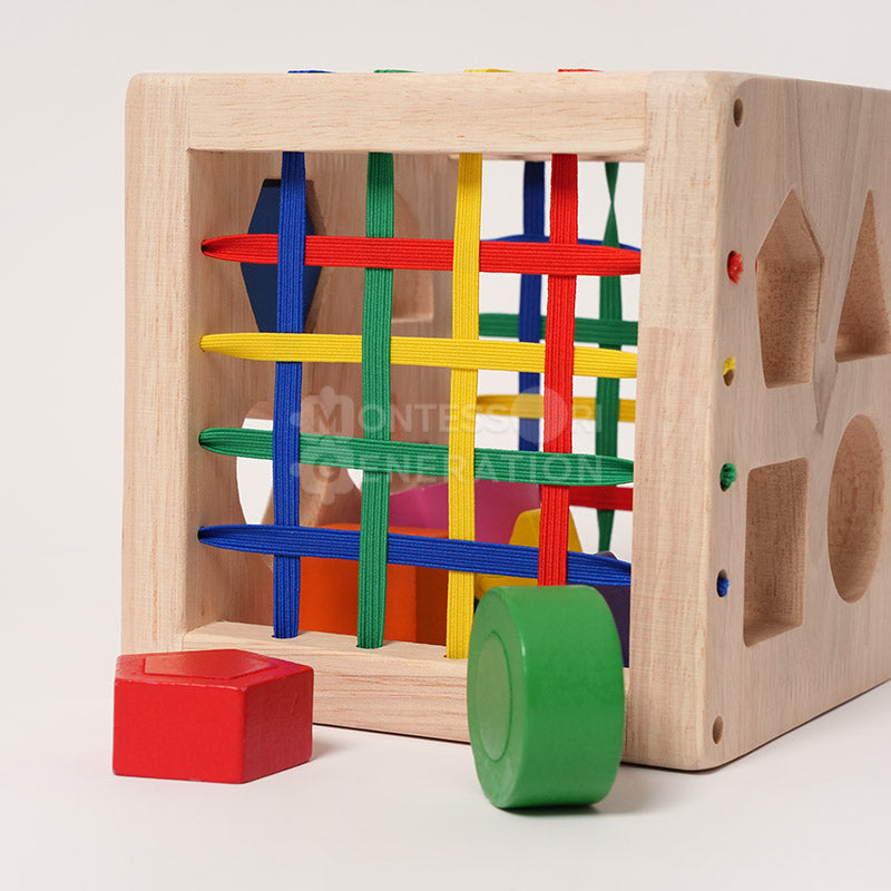 Montessori Wooden Sorting Cube